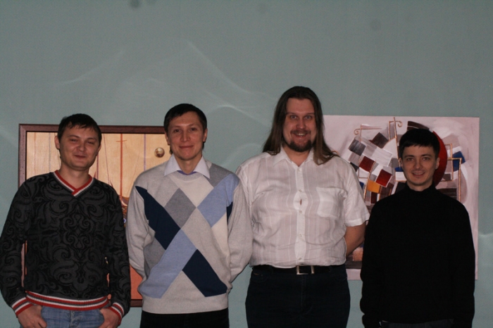 На фото: Паша - Div, Я - Goodwin, Андрей - kc-duke, Слава - Night Orion
